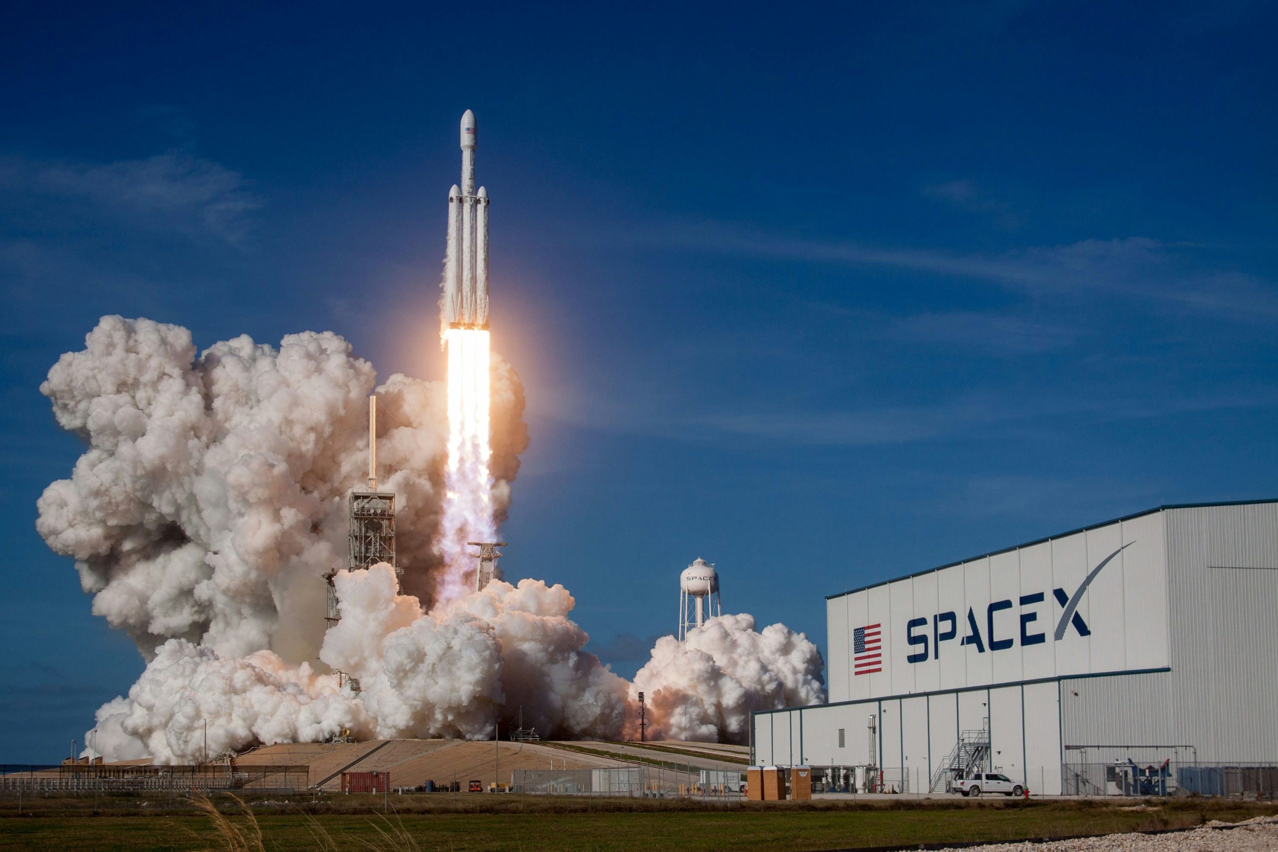 Illustration showing a rocket labeled 'Tax Planning' launching into space